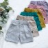 Kinder Sommer Muschel Bermuda lila