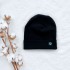 Kinder Rippenshirt schwarz