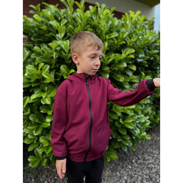 Kinder Sommerjacke bordeaux