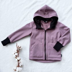 Kinder Softshelljacke altrosa