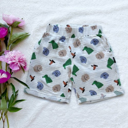 Kinder-Sommer-Musselin-Bermudas Hündchen