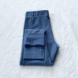 Kinder gefütterte Leggings blau
