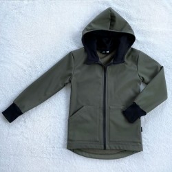 Kinder Softshelljacke khaki