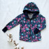 Kinder Softshelljacke BLUMEN