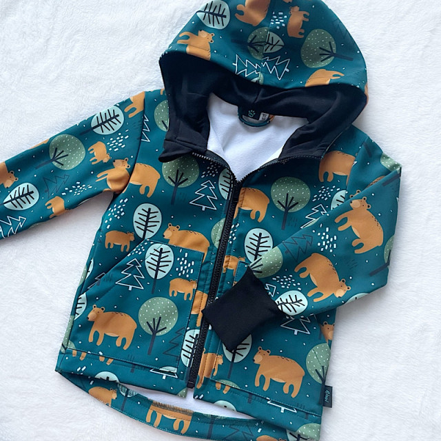 Kinder Softshelljacke MEDVEDE