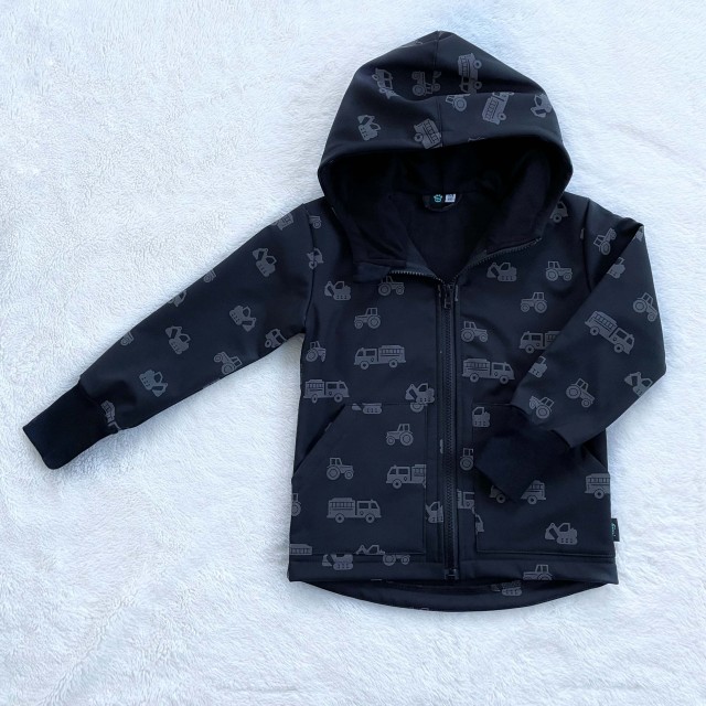 Kinder Softshelljacke REFLEXIVE BAUMASCHINEN